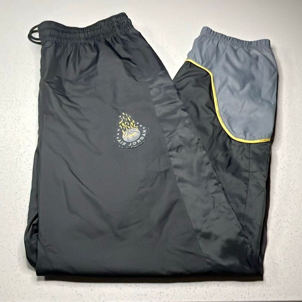 Jordan Zion Noah Basketball Warm Up Pants Men’s Large Black CJ9079-060 Lined